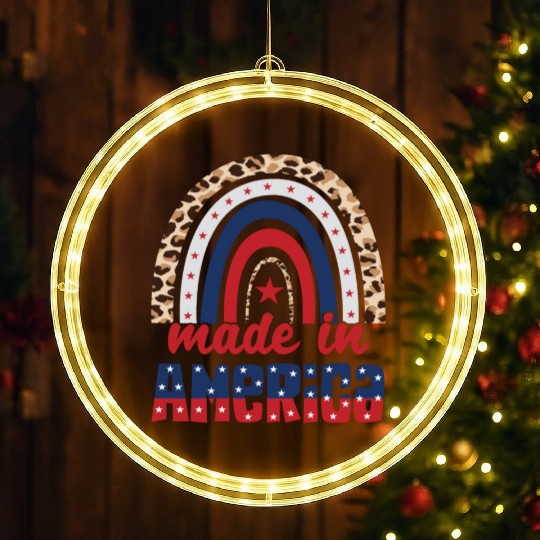 Made In America LED Christmas Window Lights