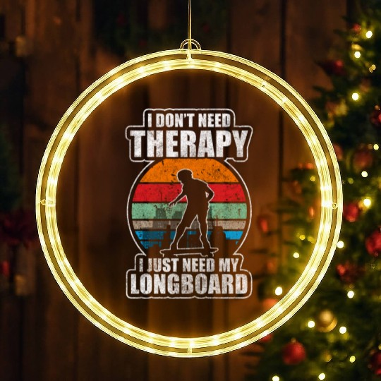 Skater Skateboard Sport Sk8 LED Christmas Window Lights