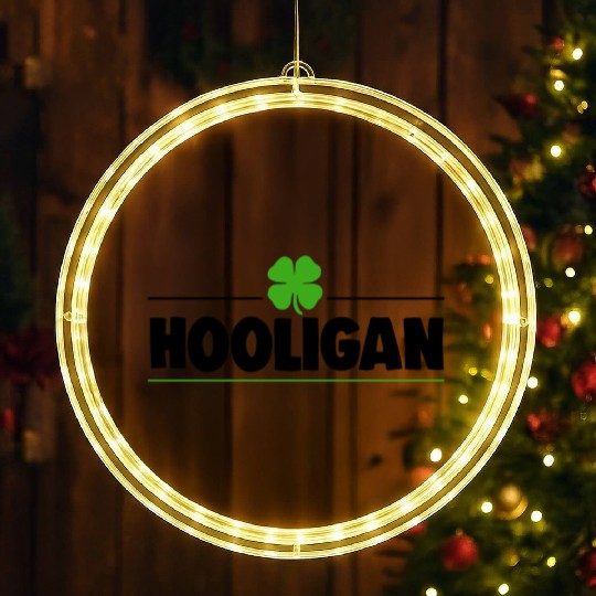 Hooligan Fun Ireland St. Patrick's Day LED Christmas Window Lights