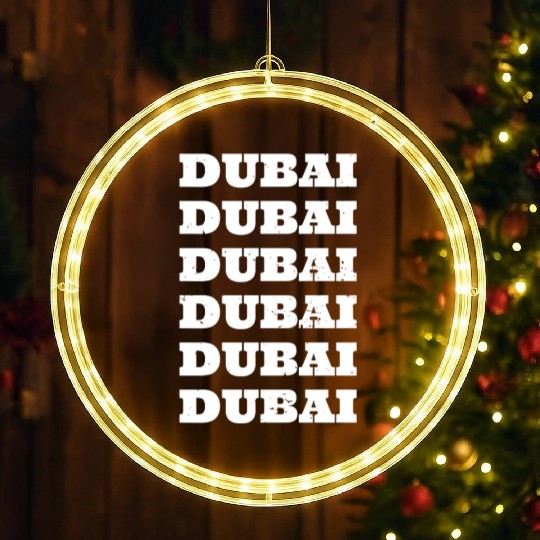 Dubai LED Christmas Window Lights