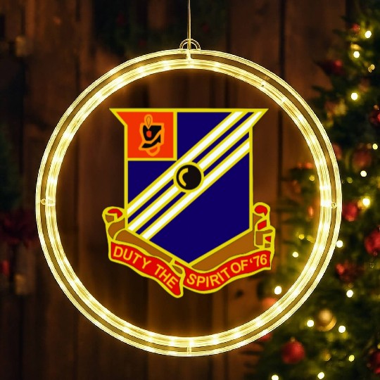 Army 76th Field Artillery Regiment wo Txt X 300 LED Christmas Window Lights
