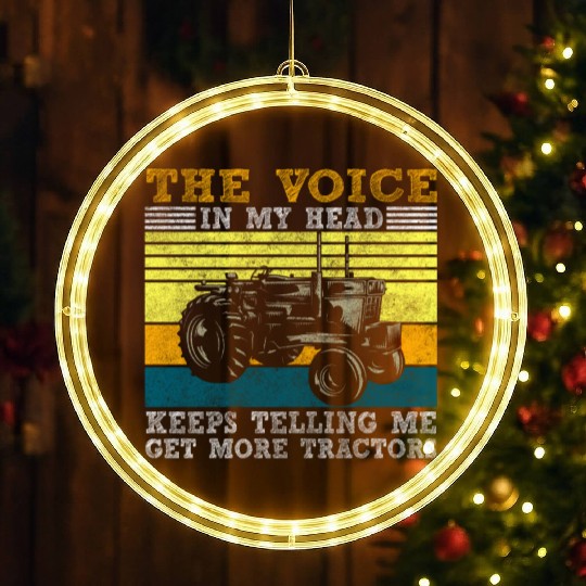 Agriculture Cows Hero LED Christmas Window Lights