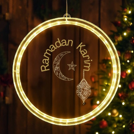 Ramadan Karim LED Christmas Window Lights