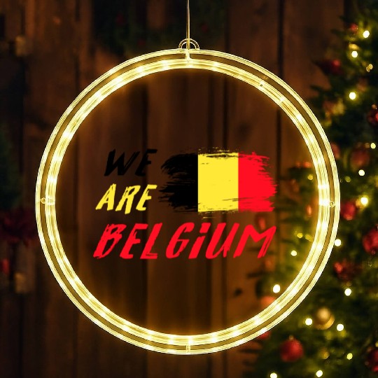 We are Belgium LED Christmas Window Lights