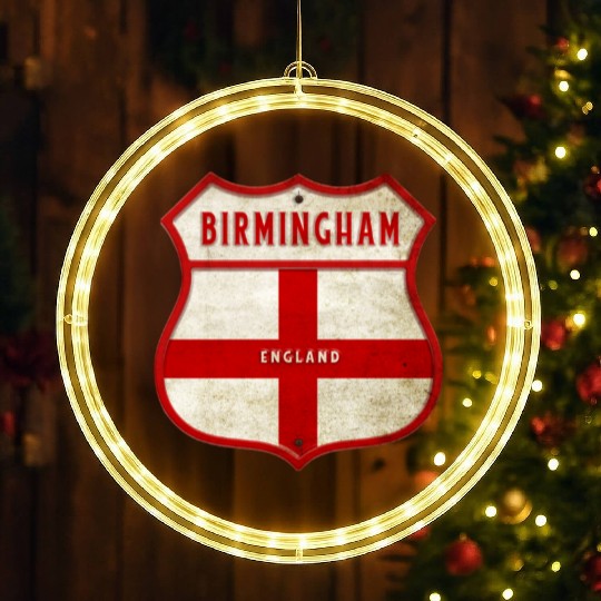 Birmingham England coat of arms LED Christmas Window Lights