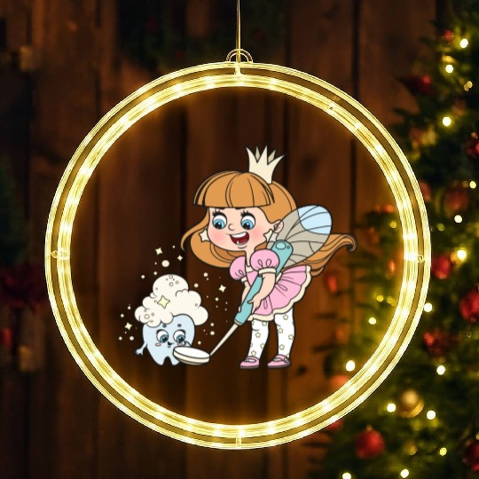 Tooth Fairy LED Christmas Window Lights