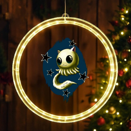 octopus LED Christmas Window Lights
