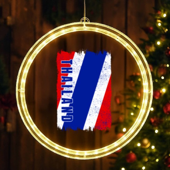 Thailand flag LED Christmas Window Lights