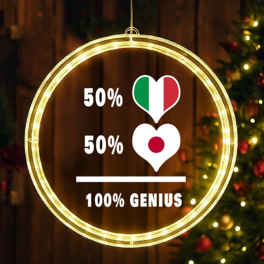Italy and Japan Genius / gift LED Christmas Window Lights