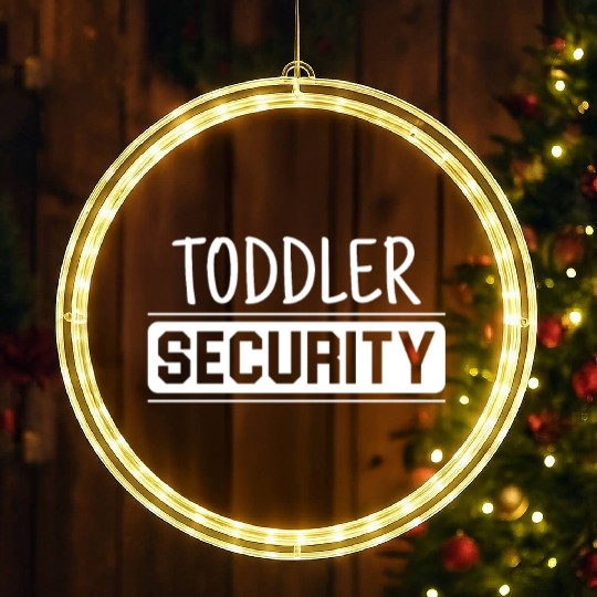 TODDLER SECURITY LED Christmas Window Lights