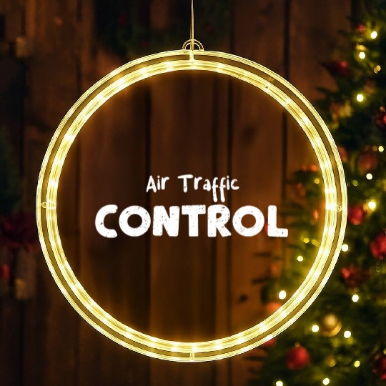 Air Traffic Control - Airport LED Christmas Window Lights