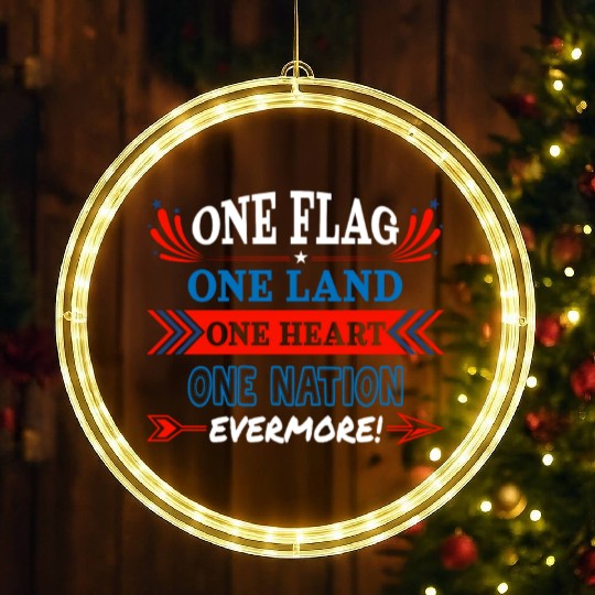 US Patriotic Quotes, Patriot, Patriots LED Christmas Window Lights