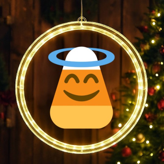 Angel Candy Corn Halloween Costume LED Christmas Window Lights