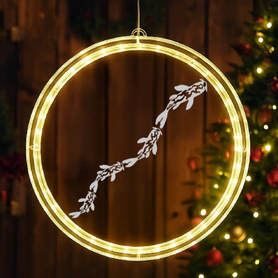 row koi fish nishikigoi LED Christmas Window Lights