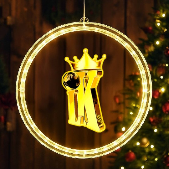 Latin Kings inspired "K is for King" Designs LED Christmas Window Lights