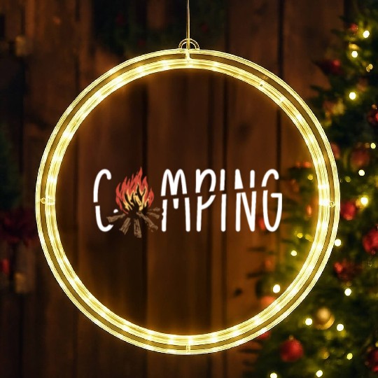Camping Camper Present Nature Lover Van LED Christmas Window Lights
