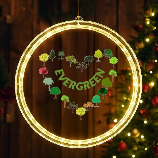 EVERGREEN LED Christmas Window Lights