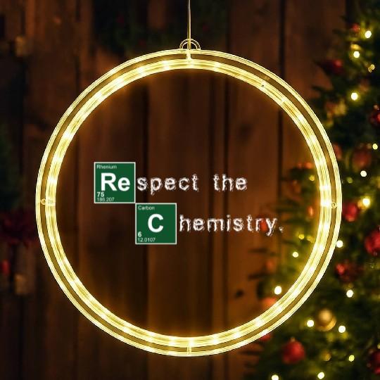 Respect the Chemistry Breaking Bad LED Christmas Window Lights