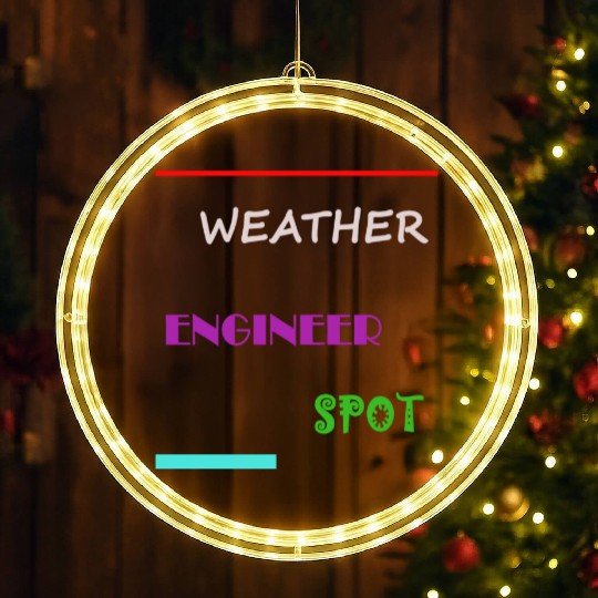 Weather Engineer Spot LED Christmas Window Lights