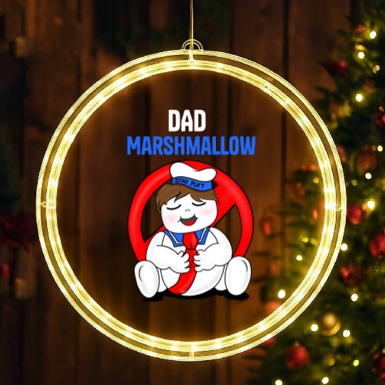 DAD ghostbusters LED Christmas Window Lights