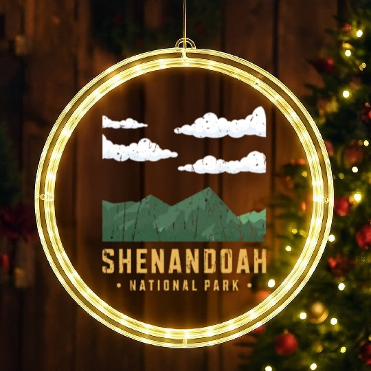 Shenandoah National Park - nature LED Christmas Window Lights