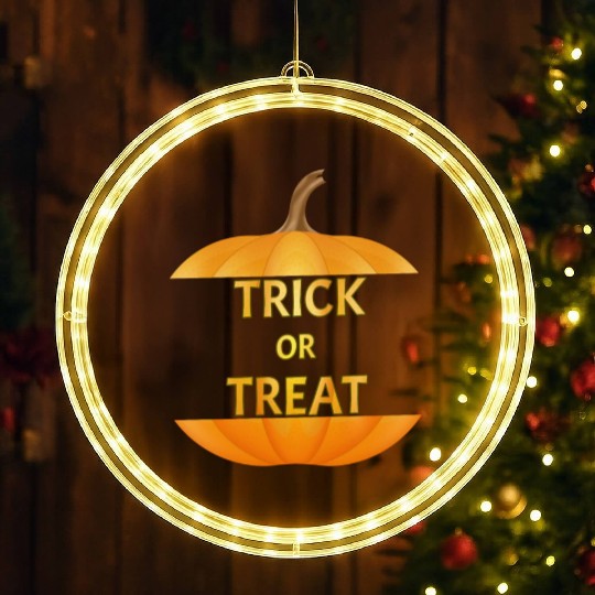 Halloween pumpkin trick or treat LED Christmas Window Lights