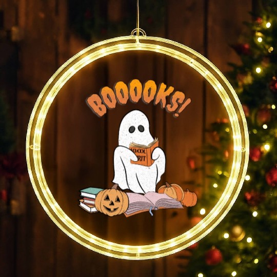 Booooks LED Christmas Window Lights