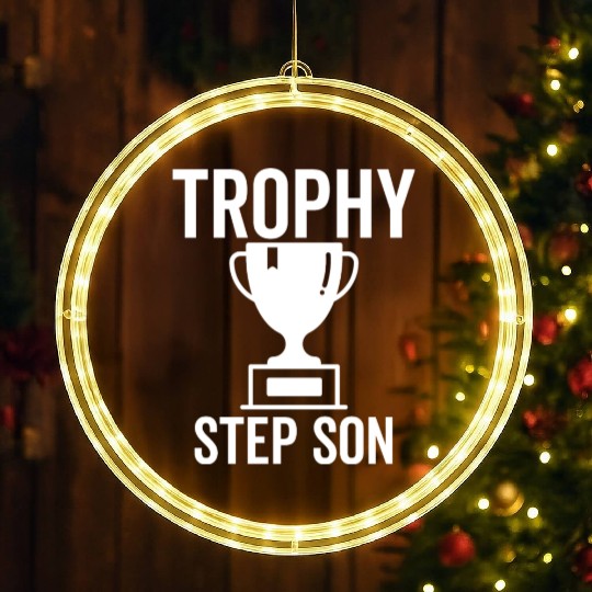 Trophy Step Son LED Christmas Window Lights