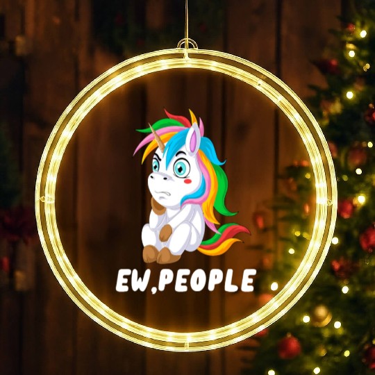 ew people LED Christmas Window Lights