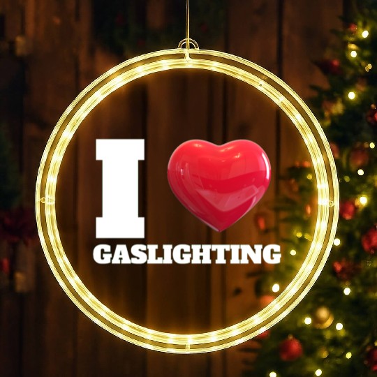 Ilove gaslighting LED Christmas Window Lights