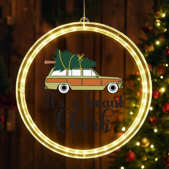It's A Beaut Clark Griswold Family Christmas LED Christmas Window Lights