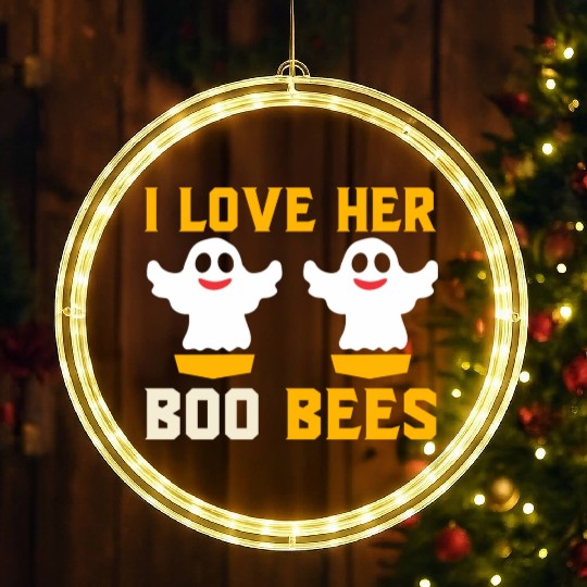 I love her Boo Bees LED Christmas Window Lights