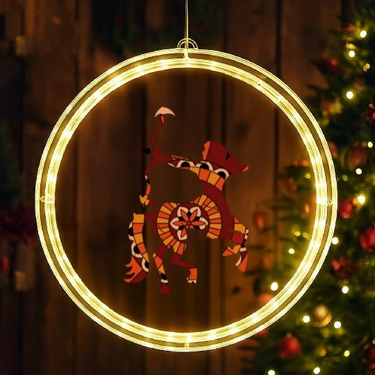 Sagittarius Zodiac LED Christmas Window Lights