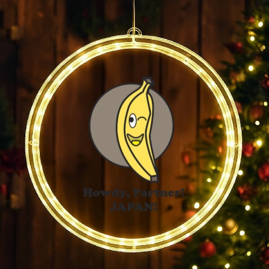 Howdy Partner LED Christmas Window Lights