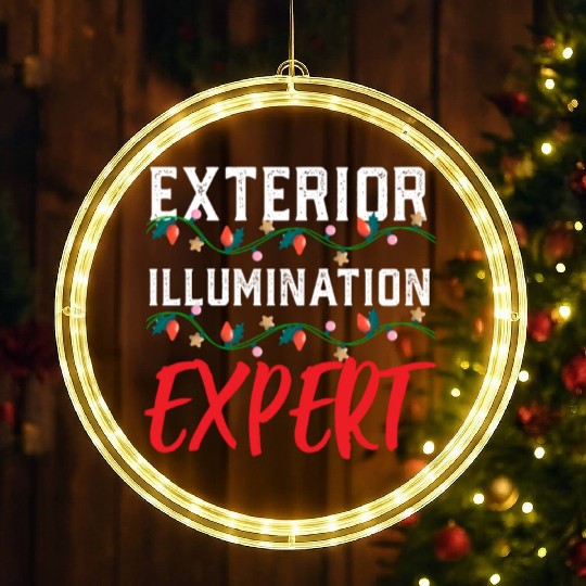 Funny Christmas Light Exterior Illumination Expert LED Christmas Window Lights