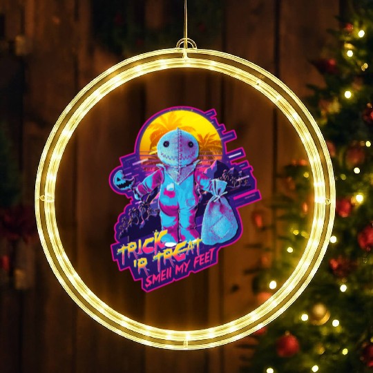 Trick or Treat, Smell my Feet LED Christmas Window Lights