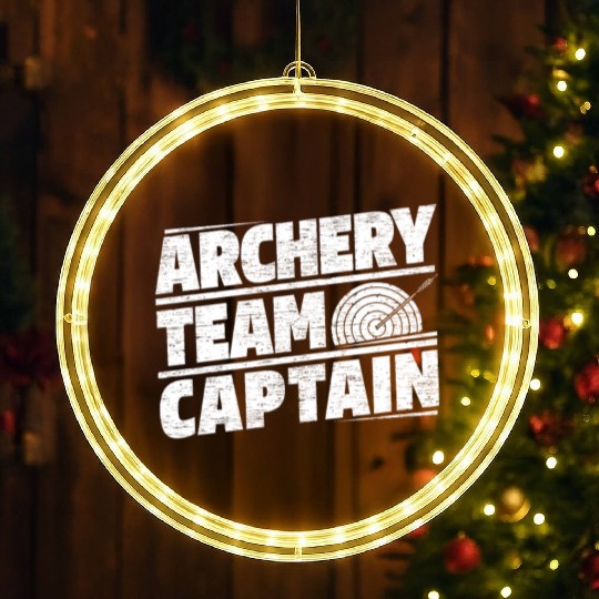 Archery Archery Coach LED Christmas Window Lights