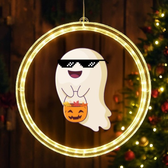 trick or treat thug life LED Christmas Window Lights