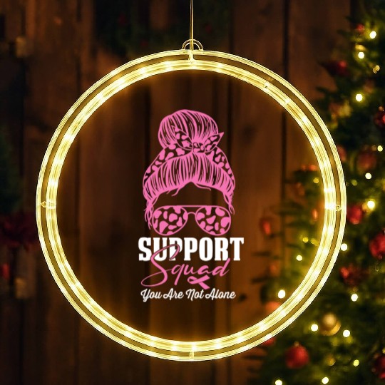 support squad you are not alone LED Christmas Window Lights
