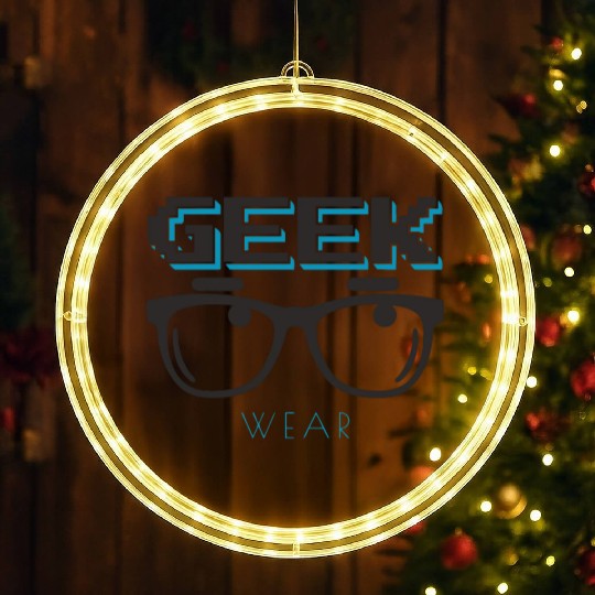 Geek Wear LED Christmas Window Lights