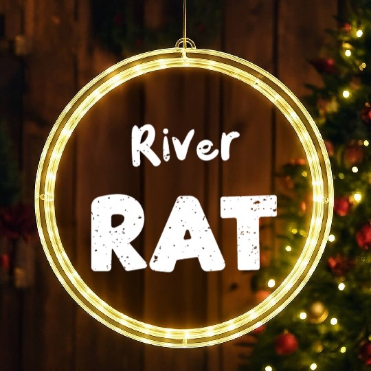 River Rat - Poker LED Christmas Window Lights