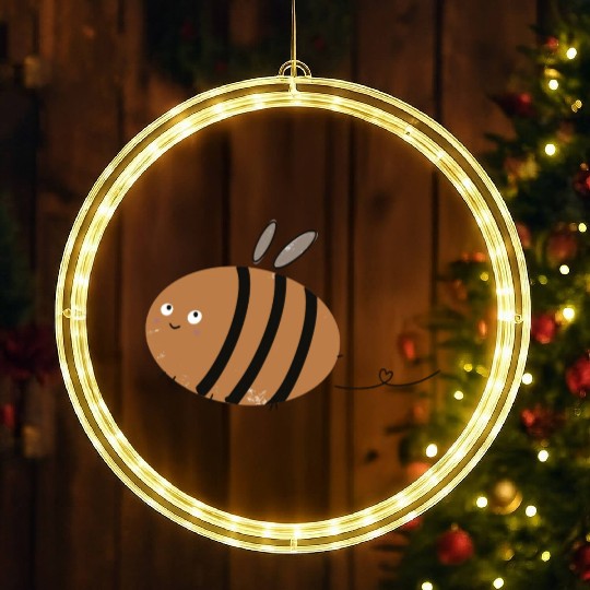 Bumblebee LED Christmas Window Lights