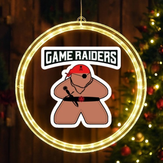 Game Raiders LED Christmas Window Lights