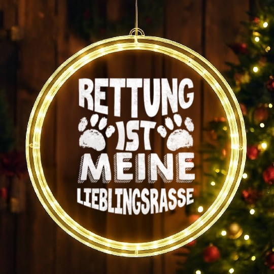 Dog rescue, Dogs, Dog LED Christmas Window Lights