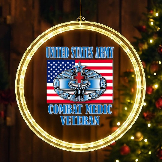 Combat Medic 2nd Award Memorable Us LED Christmas Window Lights