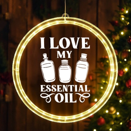 Essential Oil Diffuser Peppermint Aromatherapy LED Christmas Window Lights