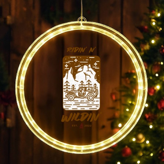 Ridin' n' Wildin' - The Nomad Lifestyle LED Christmas Window Lights