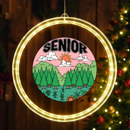 Graduation LED Christmas Window Lights, Senior Class Of 2023 Gift End