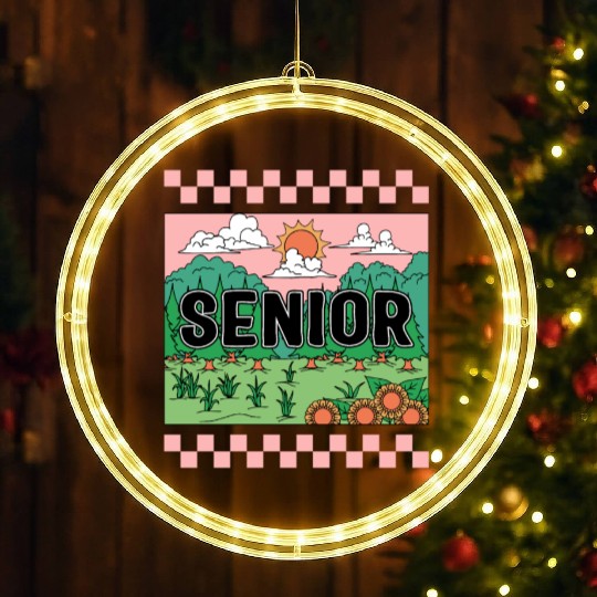 Graduation LED Christmas Window Lights, Senior Class Of 2023 Gift End