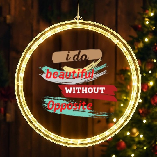 Do something beautiful for free LED Christmas Window Lights